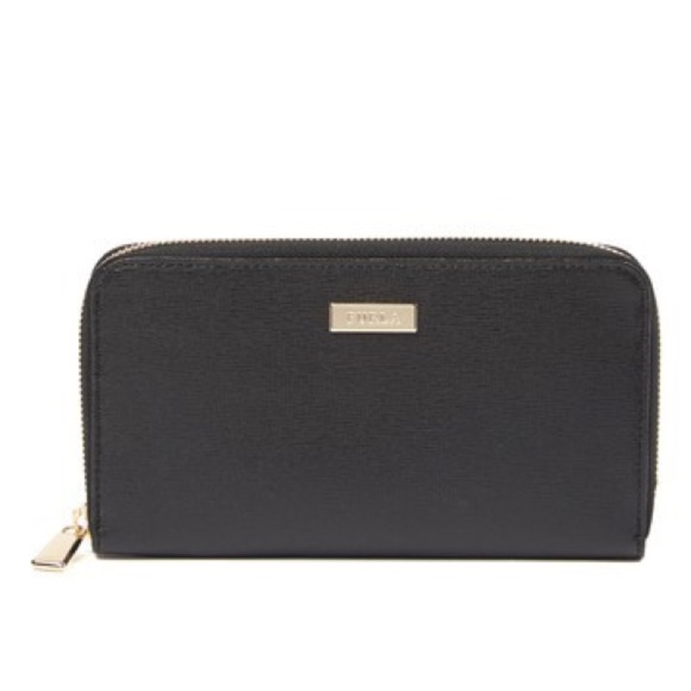 Furla Classic XL Zip Around Leather Wallet